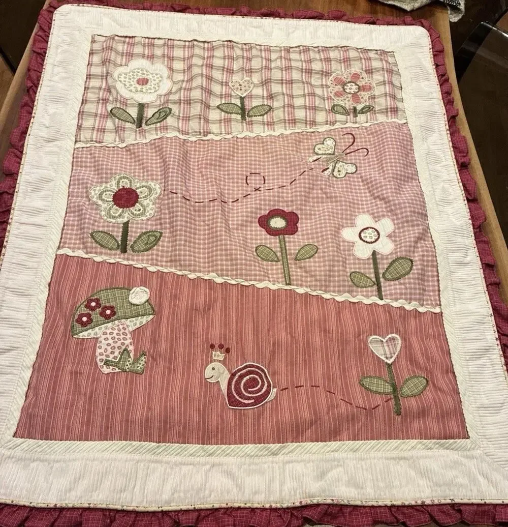 Flower Applique Quilt 45